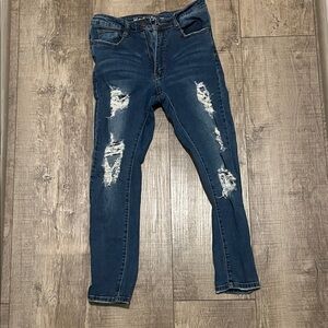 Machine Denim Blue Jeans